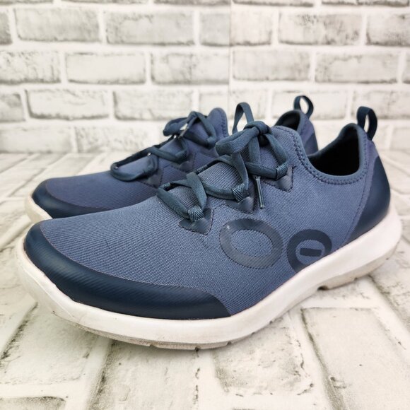 OOfos OOmg Sport LS Low Men\'s Size 10 Blue Slip On Comfort Recovery Shoe main image 5